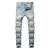 Joustavat revityt slim-fit-farkut