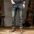 Miesten retrofarkut, joustava skinny-malli