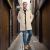Miesten slim fit -trenssitakki