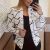 Naisten 3D-kuvioitu slim fit -jakku