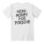 Miesten puuvillainen drop shoulder -T-paita