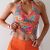 Naisten kuviollinen HY126-bikinisetti shortseilla