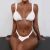 Poimutettu solmittava bikini
