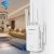Langaton WiFi-toistin, 4 antennia, UK-pistoke