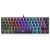 HXSJ L700 RGB-mekaaninen näppäimistö, 61 näppäintä, musta