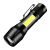 A10 Mini 395 nm UV-tunnistuslamppu musta