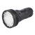 W5202-1 musta ladattava LED-taskulamppu