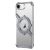iPhone 17e/16e S-muotoinen metallikuori telineellä