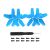 Sunnylife 2925S-väripotkurit DJI Avatalle
