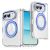 Kirkas magneettinen iPhone-kuori 360° telineellä