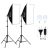 PULUZ Softbox-valosarja 2 kpl, 50 × 70