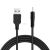 USB–DC-virtakaapeli 2,5 × 0,7 mm, 1,2 m,
