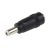 DC-virtaliitin 5.5/2.5 mm – 5.5/2.1 mm