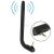 Taipuva FM- ja TV-antenni, 3,5 mm, musta