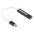 Alumiinikuorinen USB-C 7.1 -äänikortti 3,5 mm