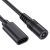JUNSUNMAY 5 V 3 A DC–USB-C naarasjatkokaapeli