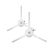 Xiaomi Mijia-/Roborock-sivuharjat, 2 kpl