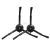 Mustat sivuharjat Xiaomi Mijia/Roborock, 4 kpl
