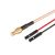 SMB-uros–2× DuPont-naaras RG316 RF-jatkokaapeli