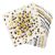 Dots lautasliinat 20kpl - hopea-kulta