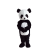 Panda cosplay asu Party Performance
