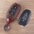 Citroen / Peugeot 3-nappisen avaimen nahkakotelo - malli 2