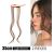 Clip-in otsatukka,  Middle Part Bangs, Light brown