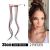 Clip-in otsatukka,  Middle Part Bangs, Dark brown