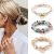 Hiuslenkki Crystal Pearls