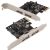 eSATA+SATA -ohjain PCI-väylään 6Gb/s