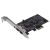 FireWire 3 ‐porttinen ohjainkortti PCIe -väylään