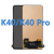Xiaomi Redmi K40 / K40s / Pro / Pro Plus näyttö