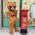 Brown Bear Light Glasses cosplay asu