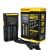 Nitecore D2 akku- ja paristolaturi LCD-näytöllä