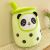 Squishy pehmolelu Bubble Tea panda