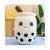Squishy pehmolelu Bubble Tea White yuan
