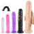 Realistic Dildo sauva imukupilla