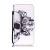 Samsung Galaxy S6/S6 Edge/S6 Edge Plus Flower Skull Wallet-Lompakko