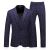 Homme Casual Plaid Purple puku 3-os