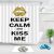 Keep Calm suihkuverho 180x180cm