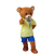Mascot Bear cosplay asu Party Performance