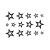 Siirtotatuointi Stars
