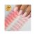 Tekokynnet -  Candy Roosa Color French Short Square 120kpl