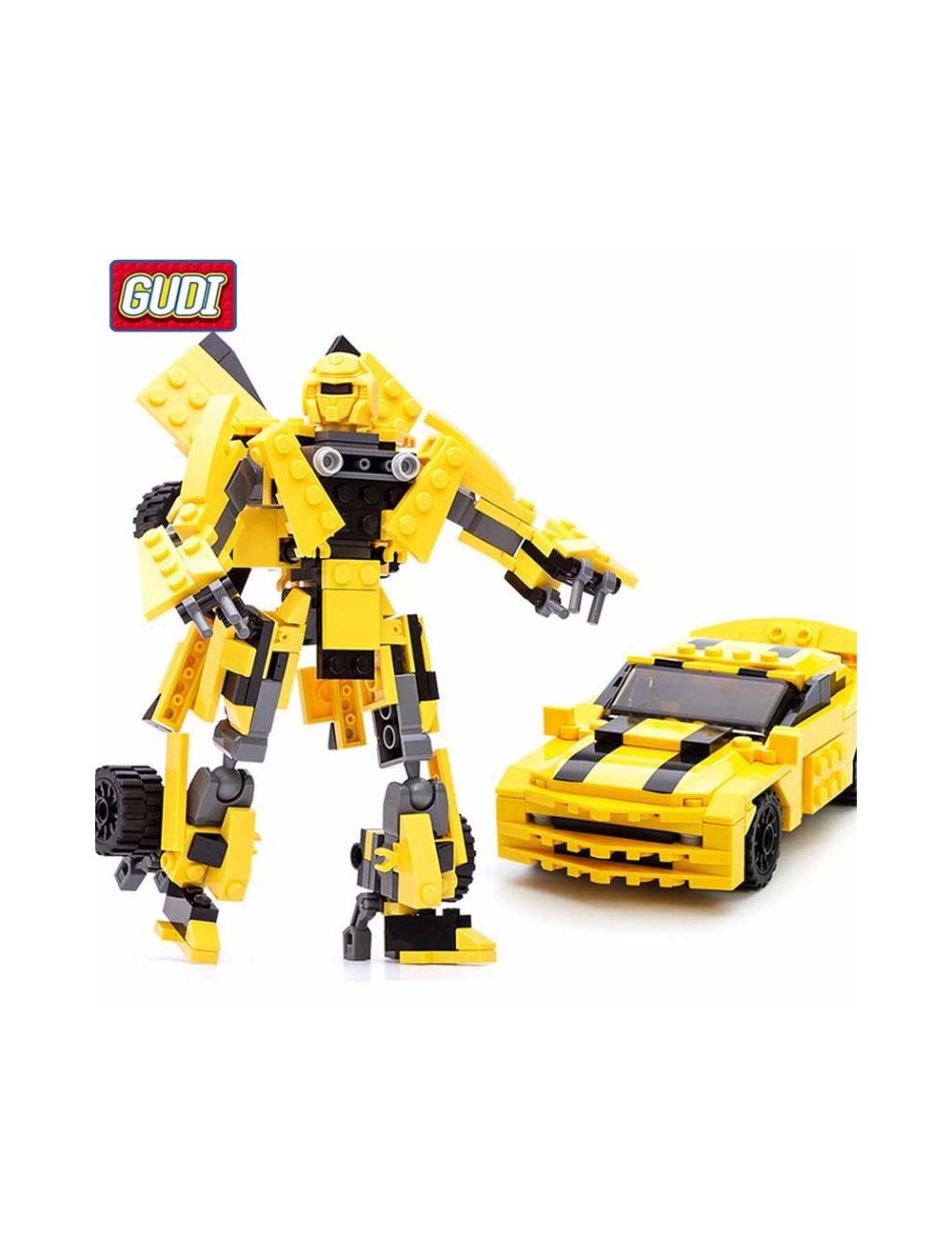 Rakennussarja Transformers Yellow Car hintaan 15,95