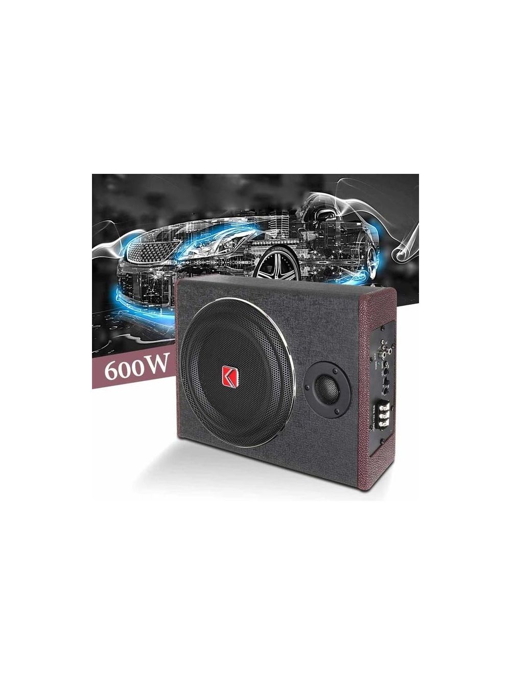 KCL 8" 600W Subwoofer autoon hintaan 99,95